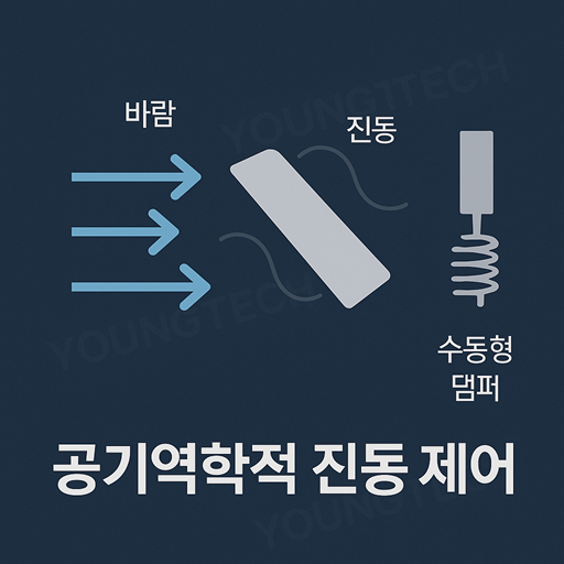 공기역학적 진동 제어