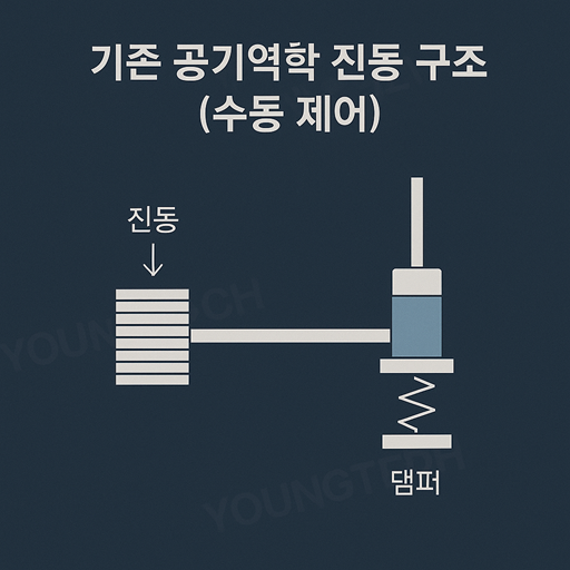 공기역학적 진동 제어