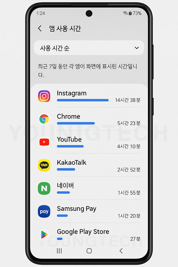 안드로이드 불필요한 앱 정리