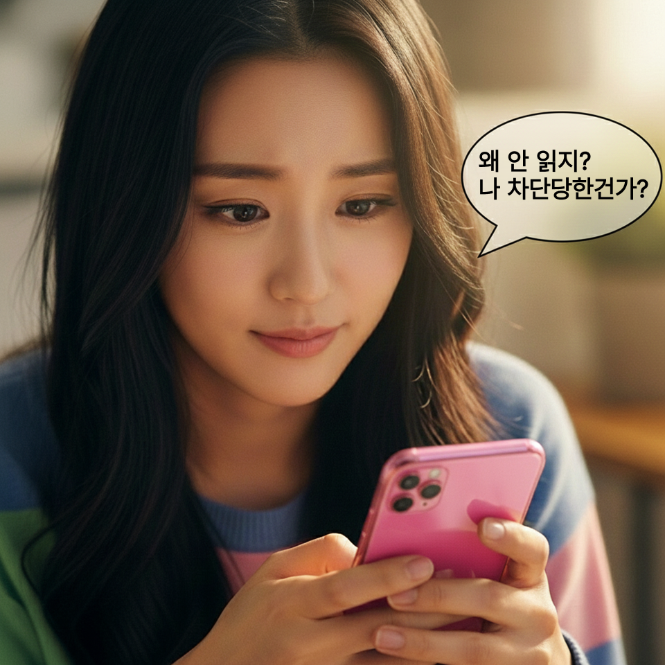 카톡 차단 확인 방법