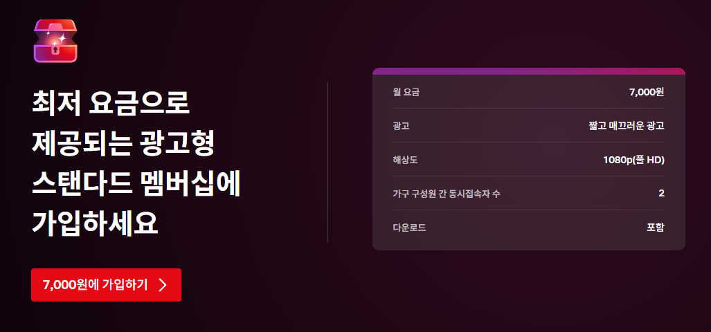 넷플릭스 요금제