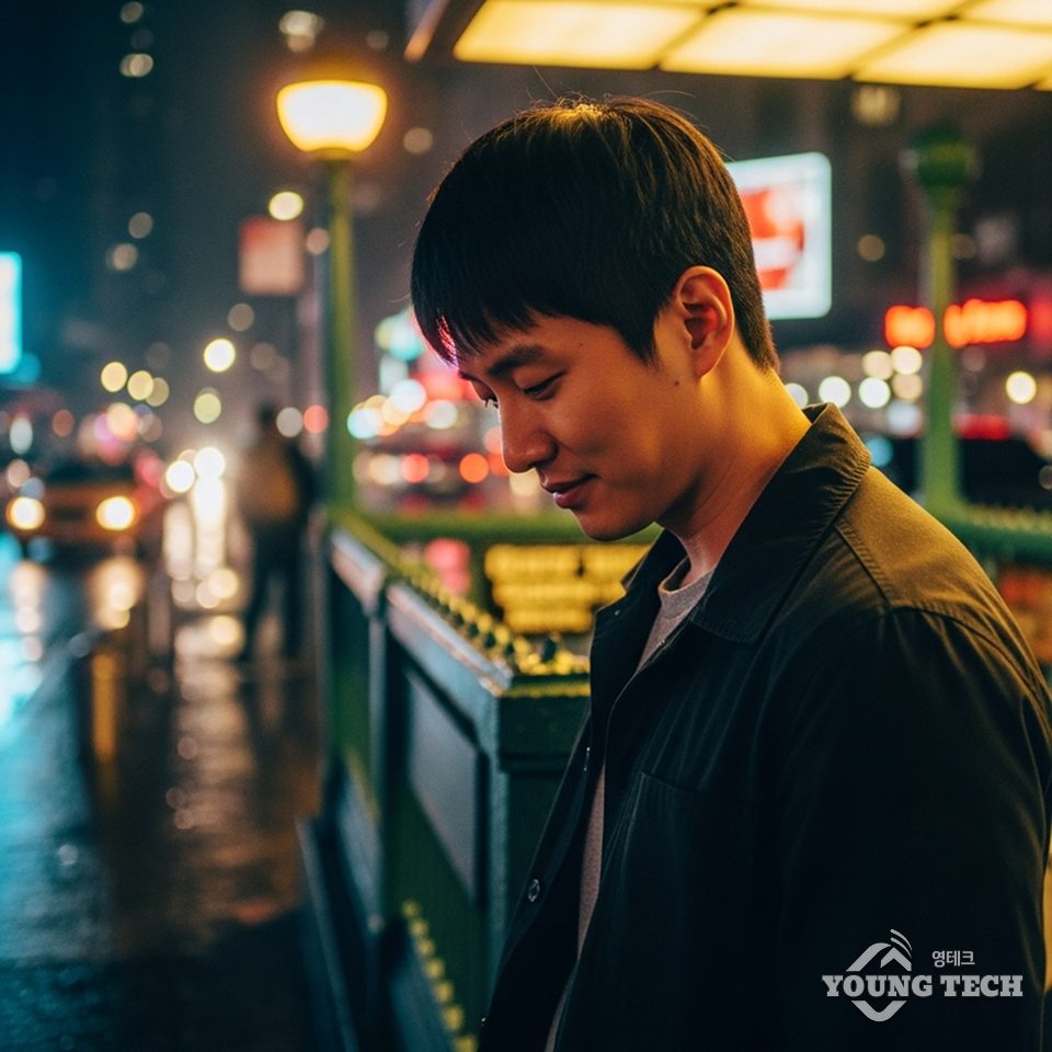 차 없는 남자라서 당했다