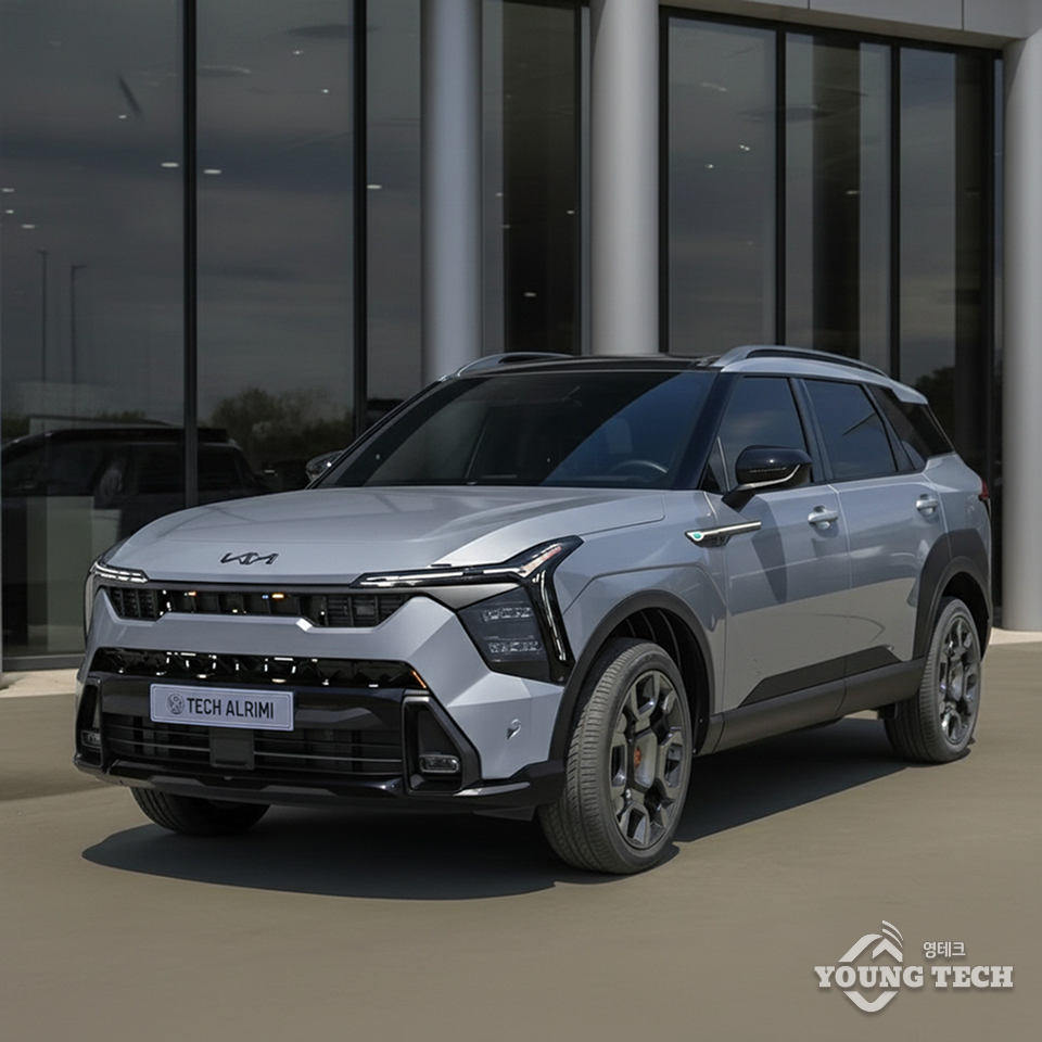 모던한 SUV 자동차 모습