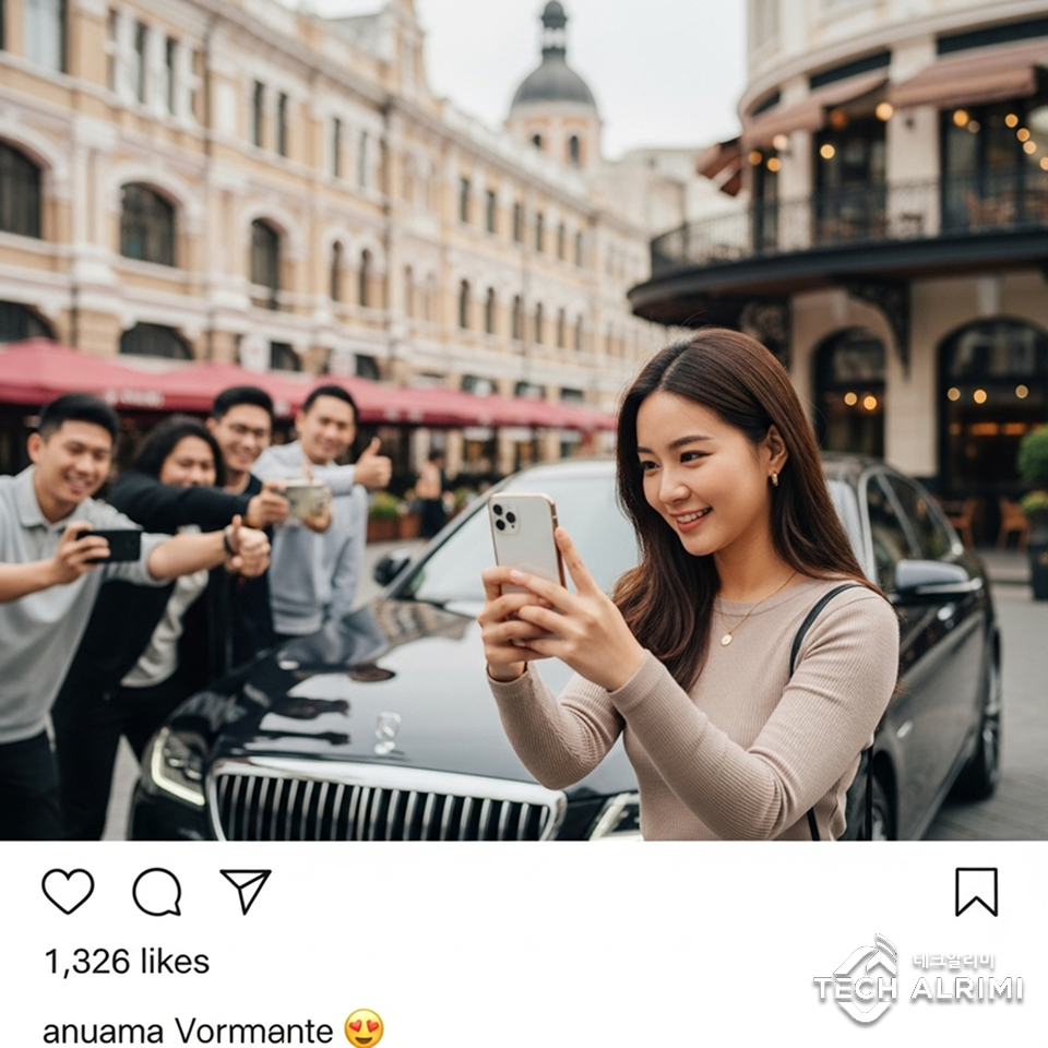 외제차 인스타그램 좋아요
